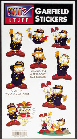 Scout Stuff Garfield Stickers 